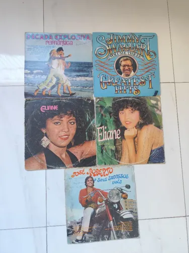 Discos de vinil variados (VALOR UNITÁRIO)