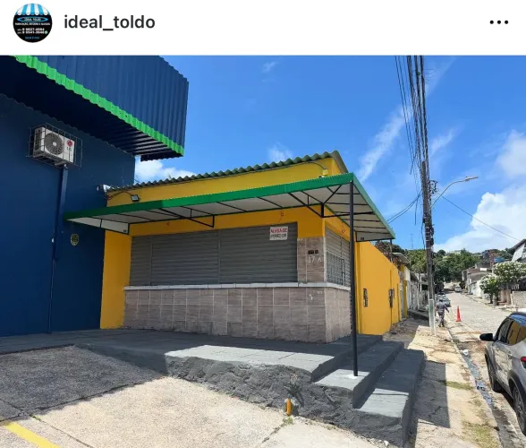 Toldo em lona