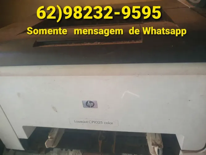 Impressora Laser colorido HP CP 1025  arrumar ou Retirar Peças 