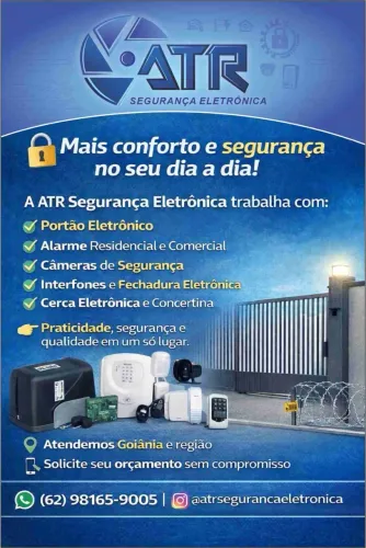 Instalação e manutenção em sistema de segurança 