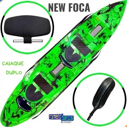 NEW FOCA DUPLO O MELHOR CAIAQUE CUSTO BENEFICIO 
