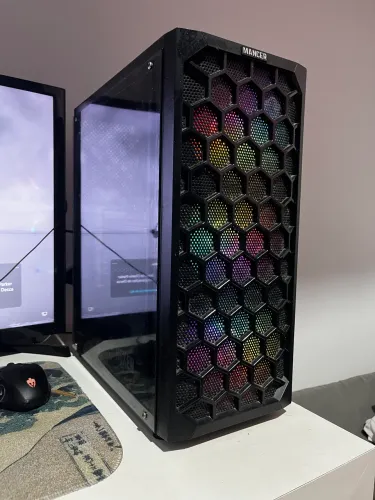 Pc Gamer + Teclado Mecânico + Kit fans 