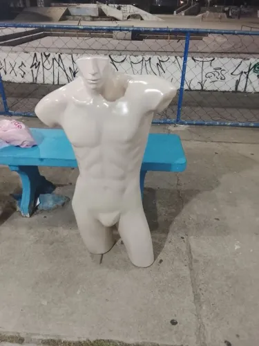 Manequim masculino busto