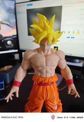 action figure goku 3d 30cm