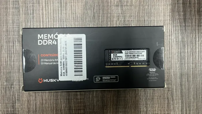 Memória ram 8gb ddr4 3200Mhz Sodimm para notebook