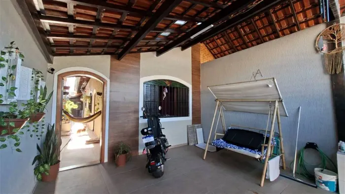 CASA COM 110,00 m² - TUPI - PRAIA GRANDE SP