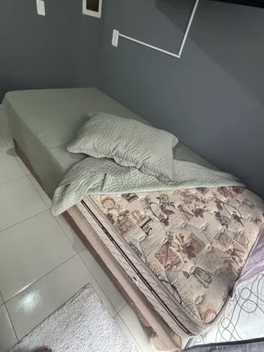 Cama box com auxiliar