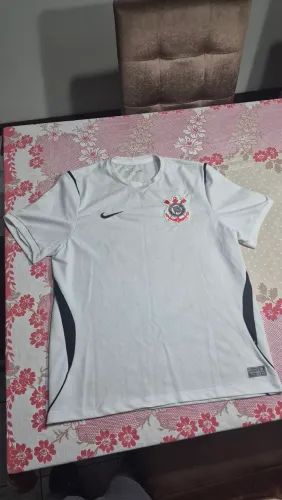 Camisa Corinthians branca Tam.G