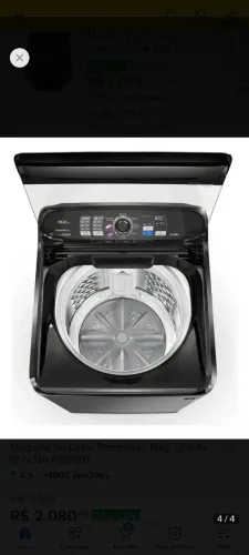 Vendo máquina de lavar roupas da marca Panasonic 15 k