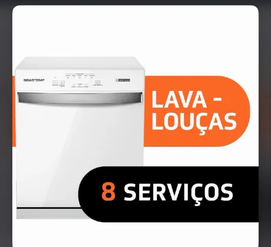 Lava louça nova lacrada na caixa 8 serviços