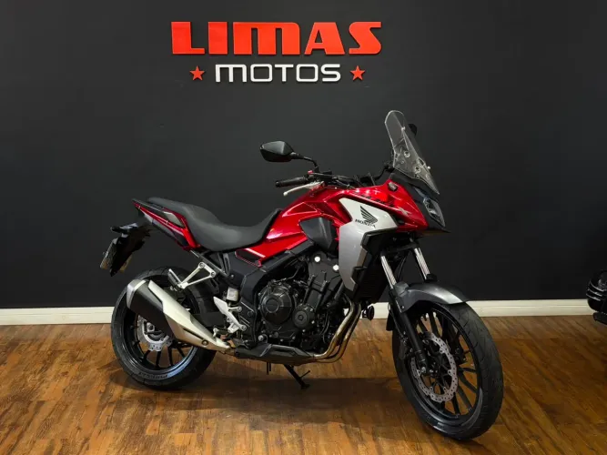 CB 500X Vermelha 2020 ABS - Apenas 28.600 KM.