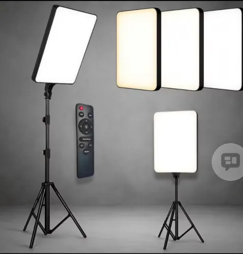Iluminador Profissional 24 pol Bivolt Tripé 2,1m l