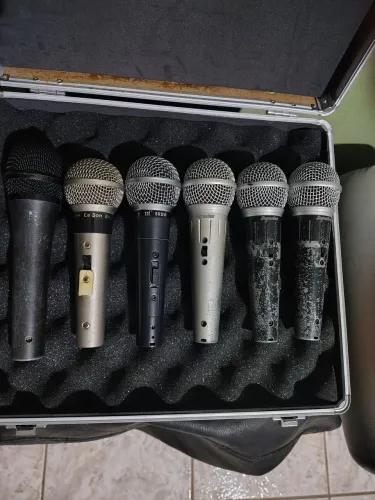 Microfones Profissionais Dinamic para Voz