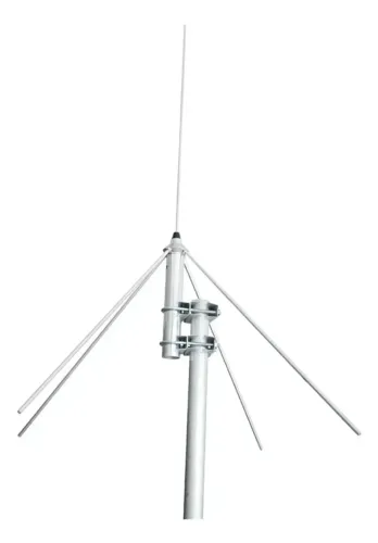 Antena Plano Terra 1/4 Vhf 2 Metros