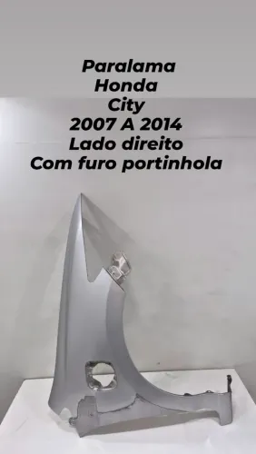 Paralama honda city 2007 A 2014 lado direito original