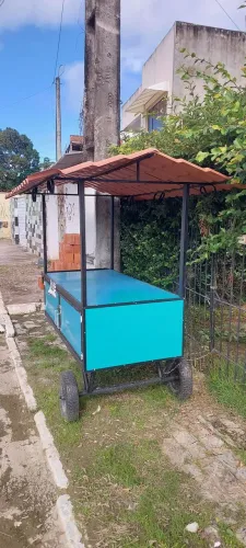Carroça em ACM Galvanizada Pneus Balão ( 3.500 vindo buscar)