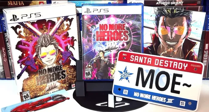 no more heroes 3 day one edition - PS5