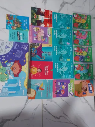 Vende-se kit completo de livros 2 ano do ensino fundamental 