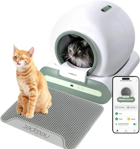 Caixa de areia automática Newpet para gatos