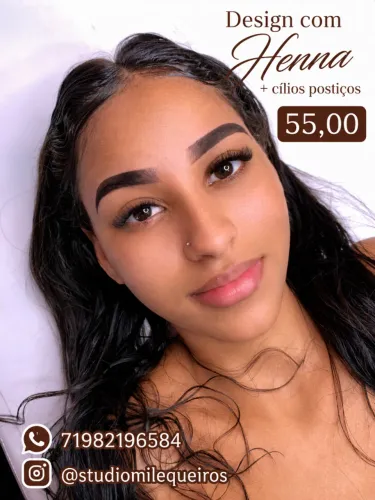 Design de sobrancelha