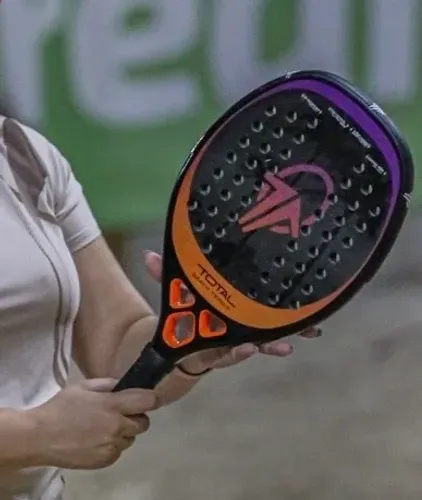 Raquete total beach tennis sunset + capa