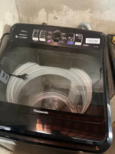 Máquina de lavar Panasonic 12kg 220v