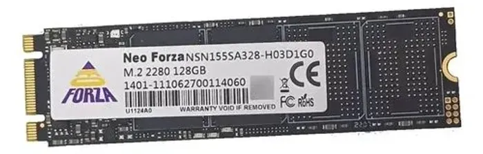 Ssd nvme Interno Neo Forza 128gb M.2 2280 Preto