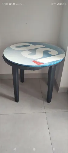 Mesa Redonda Plástica