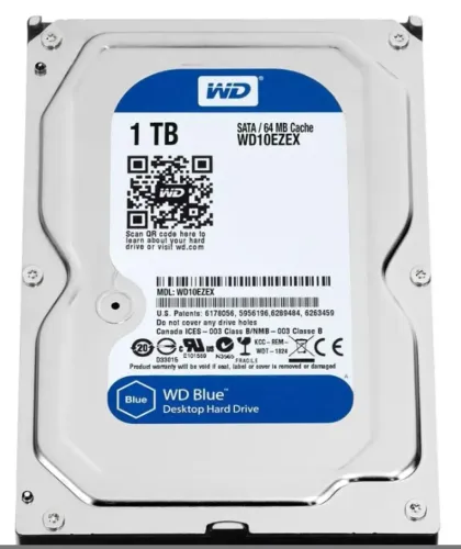 Disco Rígido Interno Western Digital Wd10ezex 1tb