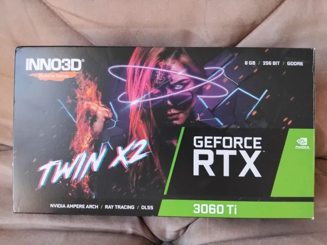 GEFORCE RTX 3060 Ti - Perfeita, na caixa, único dono