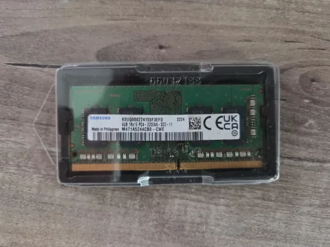 Memória RAM Notebook 4GB DDR4 3200MHz