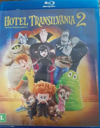 Blurray hotel transilvania 1 e 2 novo