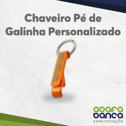 Chaveiro Pé de Galinha