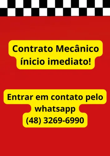 Contrato Mecânico Inicio Imediato