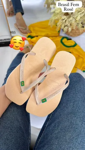 Sandália brasil feminina e masculina 