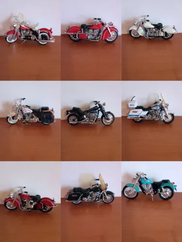 Mini motocicleta de coleção