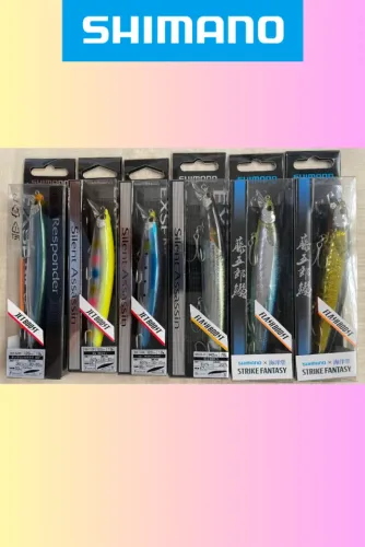 SHIMANO KIT COM 6 ISCAS