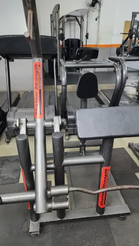 Maquina academia biceps triceps