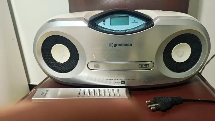 Rádio gradiente cd e mp3 