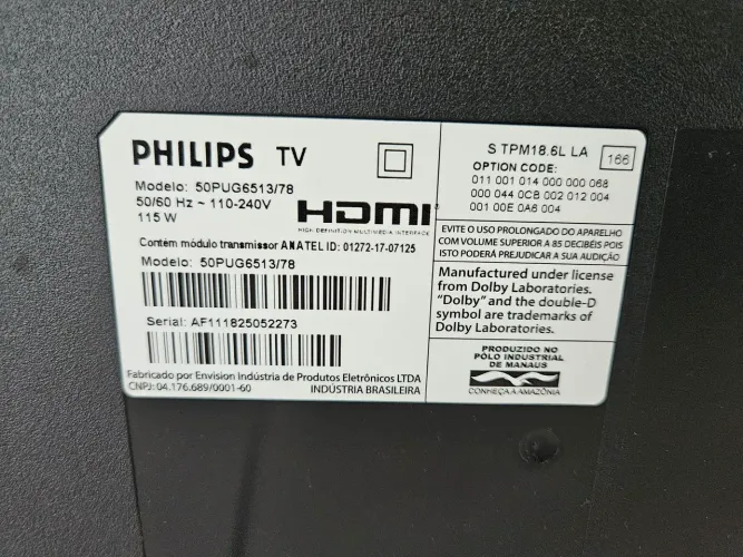 Vendo 3 TV's( 32", 43" e 50" ) com defeito - RETIRADA DE PEÇAS
