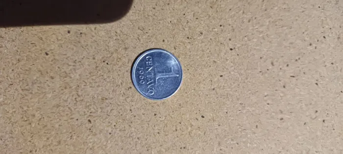Moeda antiga 1 centavos