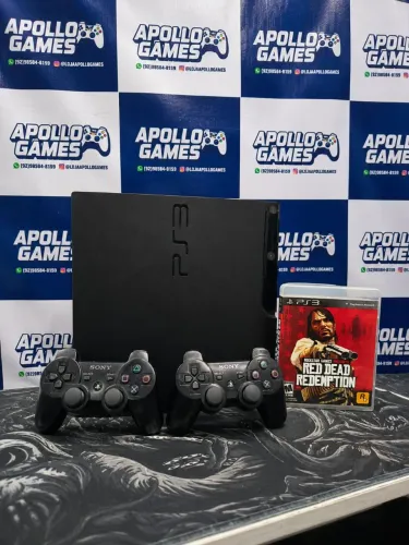 PlayStation 3 Slim 640gb leia a descrição 