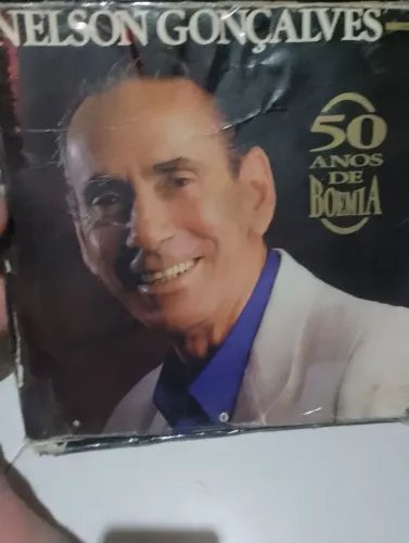 Disco de vinil Nelson Gonçalves 50 anos de boêmia 