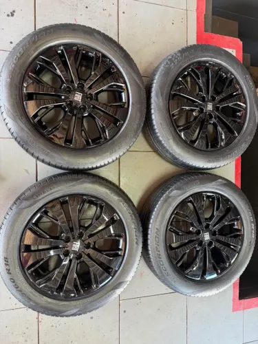 Rodas aro 18 Fiat toro + Pirelli scorpion
