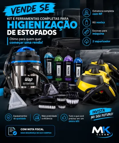 Kit completo higienização