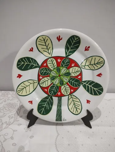 Prato em cerâmica para decoração Spoleto