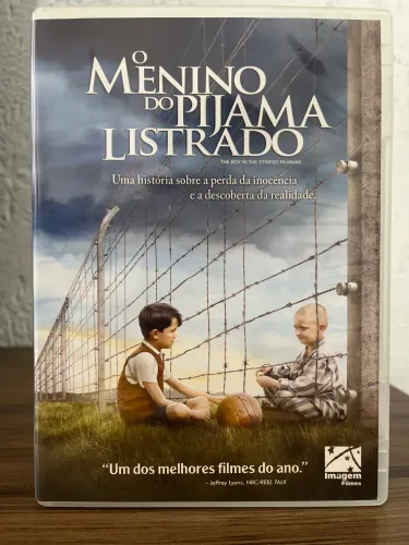 DVD O Menino do Pijama Listrado - Original Impecável