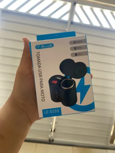 Carregador de celular pra moto