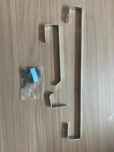 Kit de acessórios para banheiro em inox - 3 peças