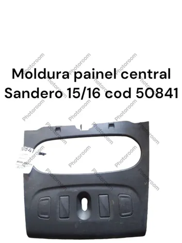 Moldura painel central Sandero 15/16